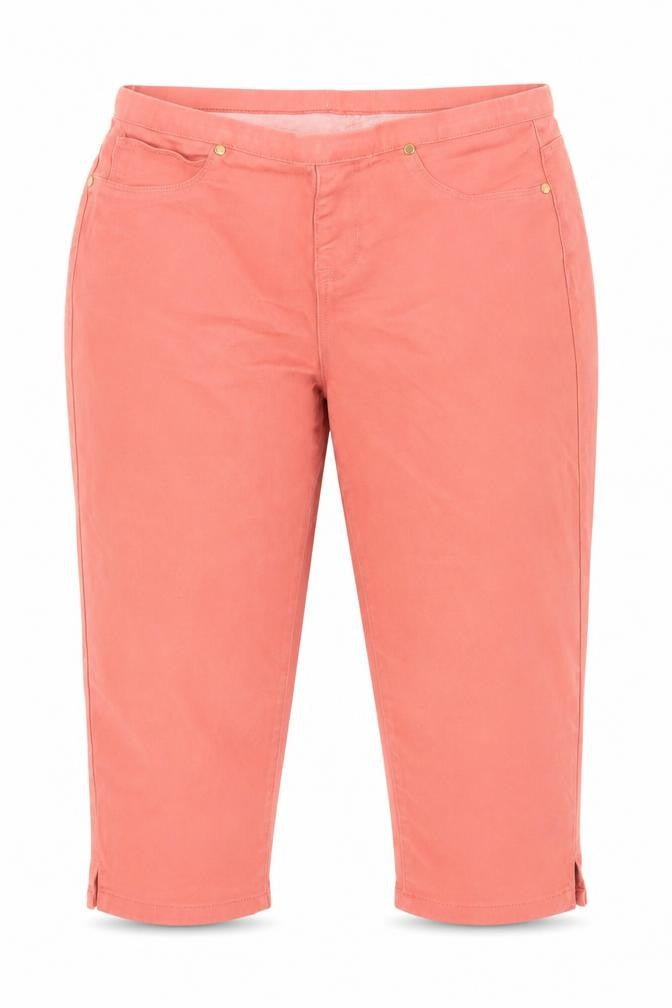 Jeans Women's Pink Capri Jeans Size 14 Stretch Denim