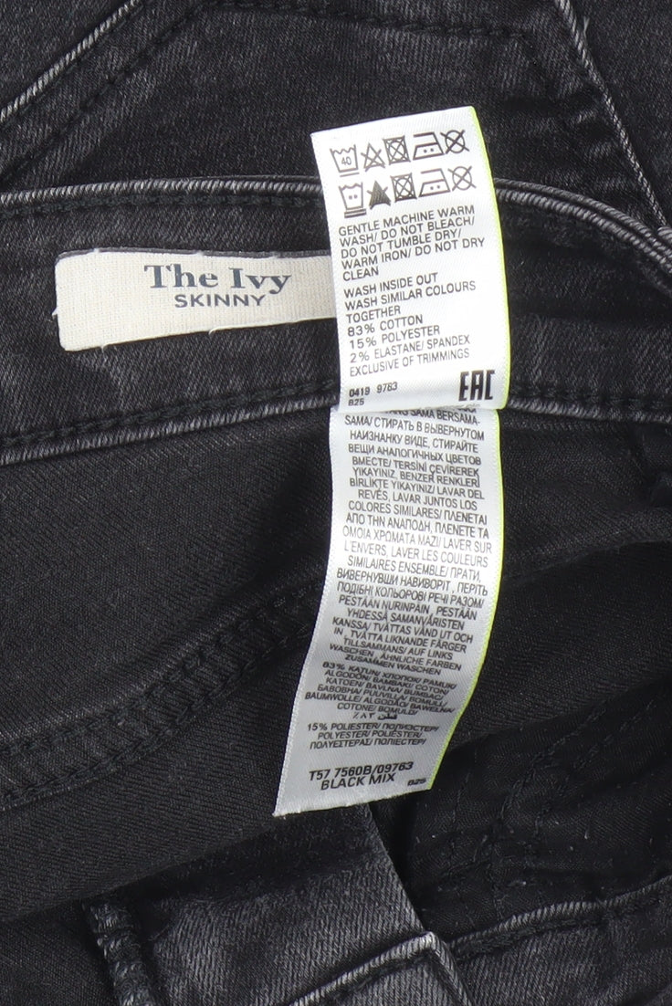Marks and Spencer Women's Black Skinny Jeans Size 8