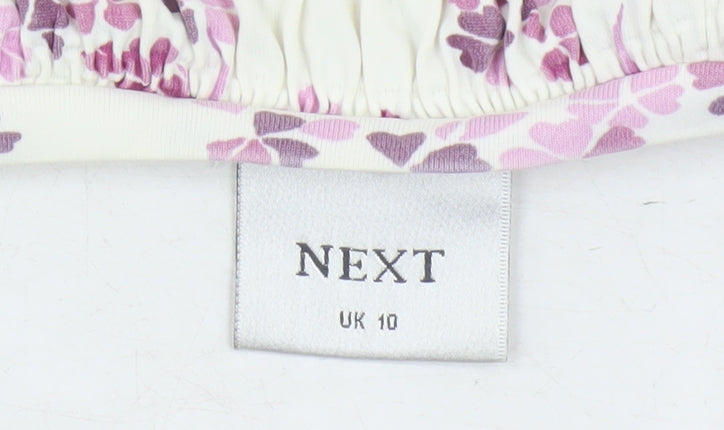 Next Women's Multicoloured Floral Blouse, Size 10
