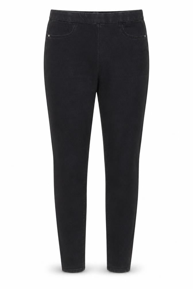 Front view of Papaya Black Slim Jegging Women's Jeans, size 10
