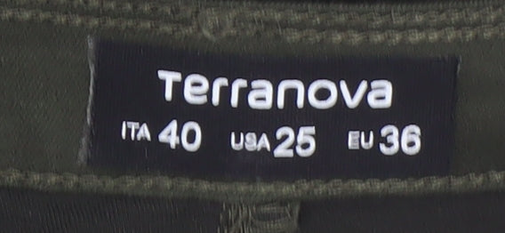 Terranova Women's Green Skinny Jeans Size 8 Slim Fit
