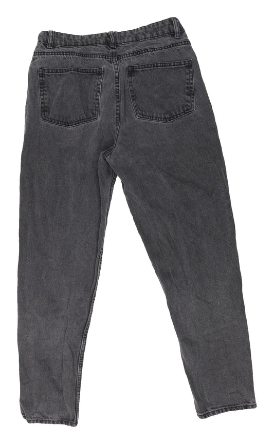 Primark Women’s Grey Straight Denim Jeans Size 8