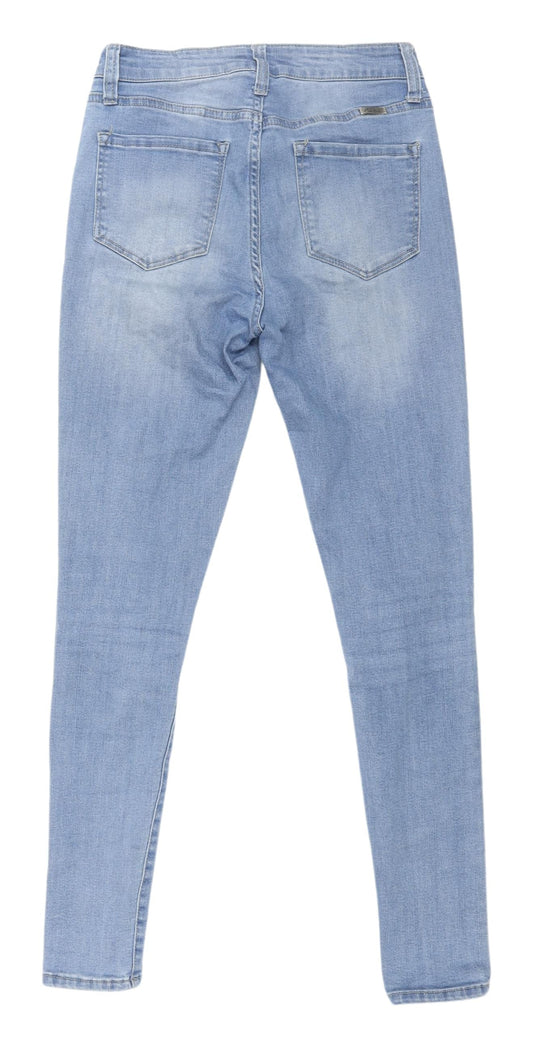 KanCan Women's Blue Skinny Stretch Jeans Size 8 UK