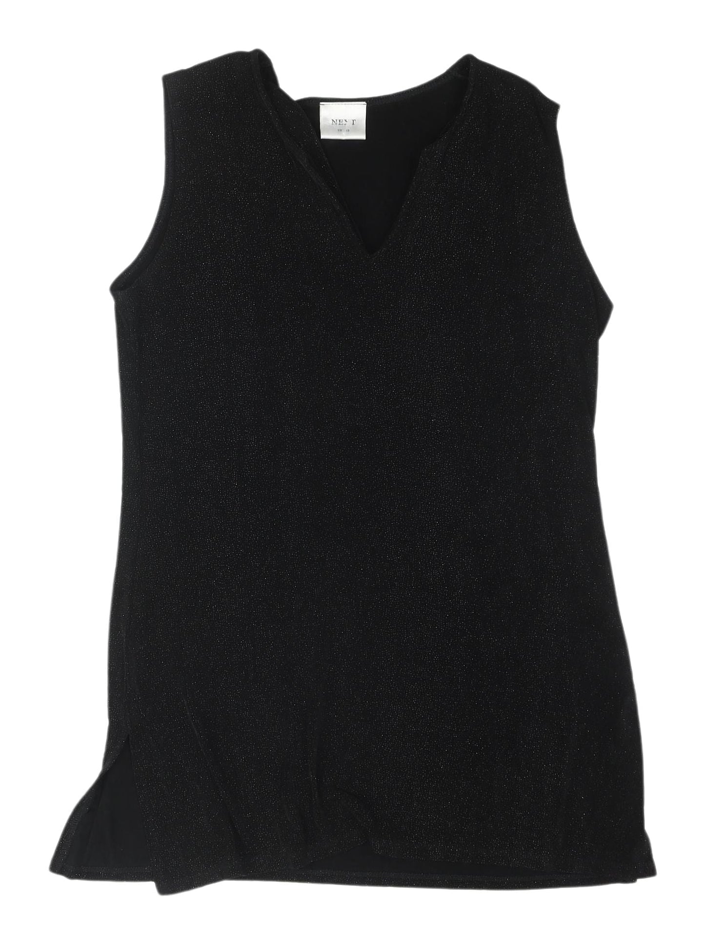 Next Women's Black Tank Top, Size 12, Casual Basic