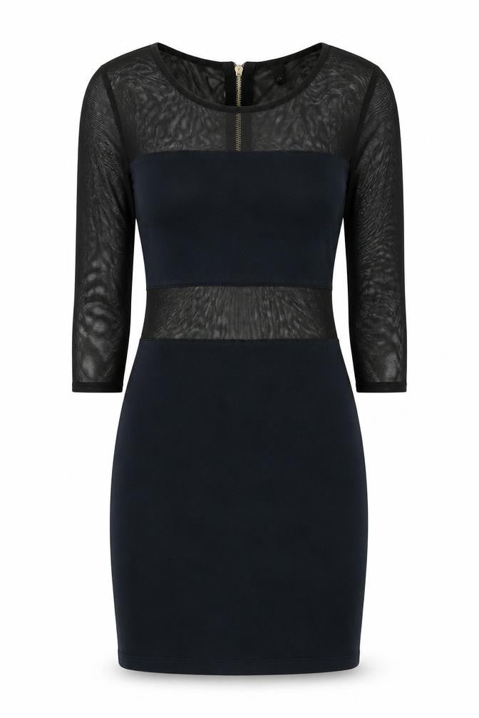 H&M Women's Black Bodycon Mini Dress Size 8