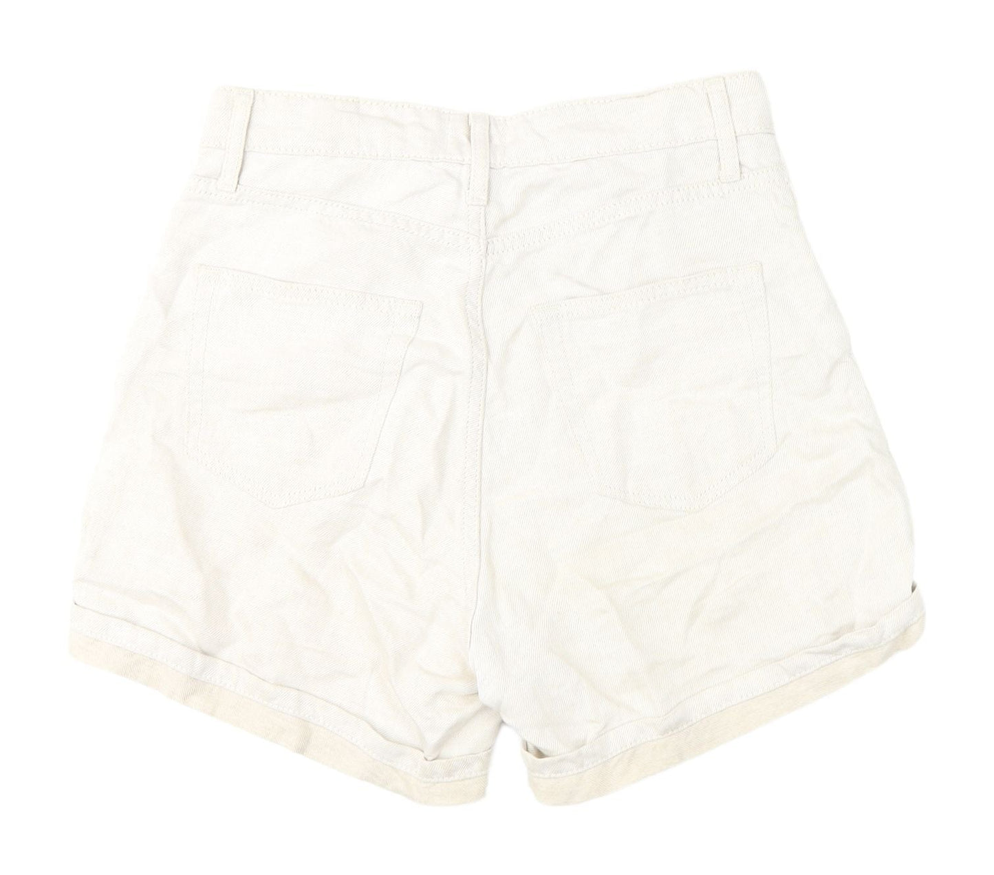 French Connection Ivory Mom Shorts - Size 8