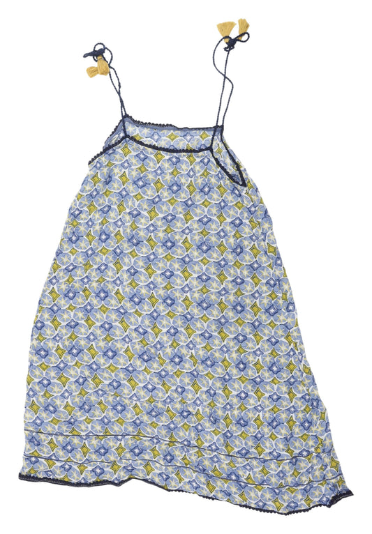 White Stuff Women's Multicoloured Sleeveless Slip Dress M