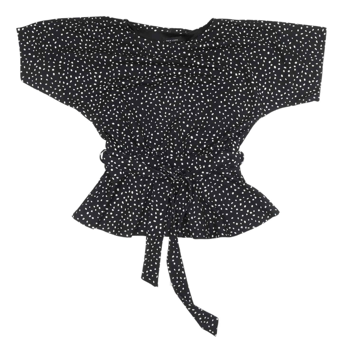 New Look Women's Polka Dot Tunic Blouse, Size 10