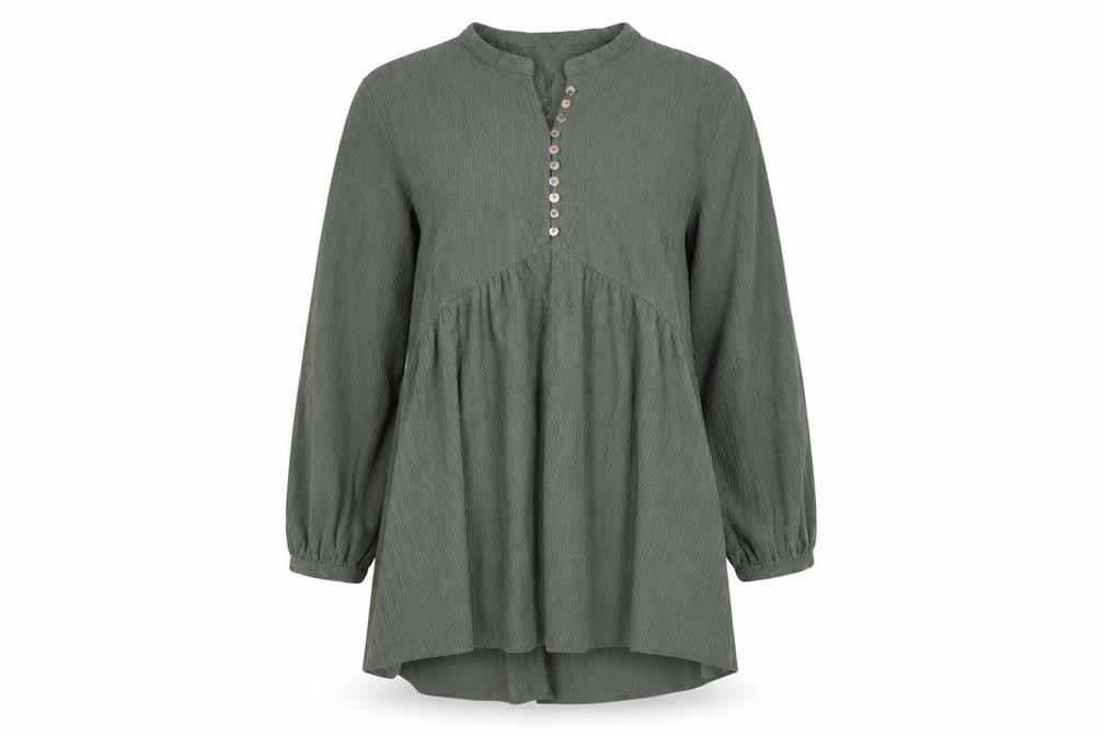 Zara Women's Green A-Line Short Dress - Size L