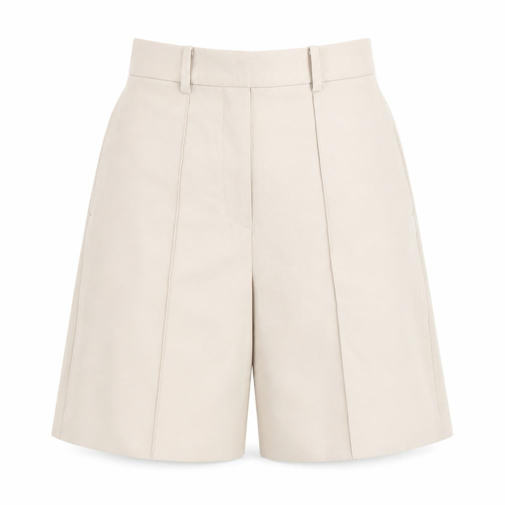 Marks and Spencer Women's Beige Chino Shorts Size 2