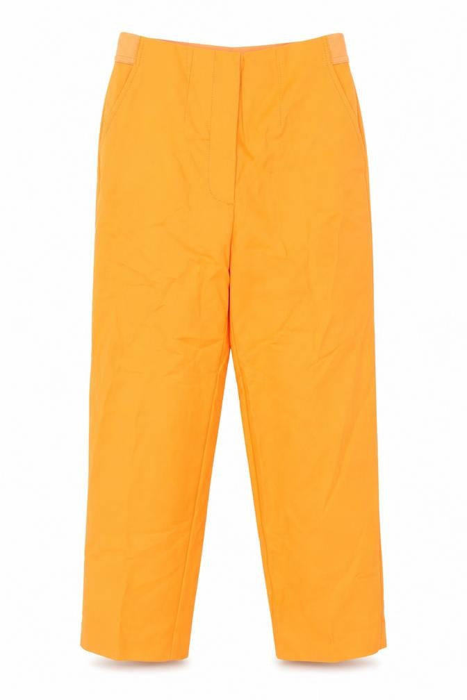 Marks and Spencer Women's Orange Cropped Trousers, Size 6
