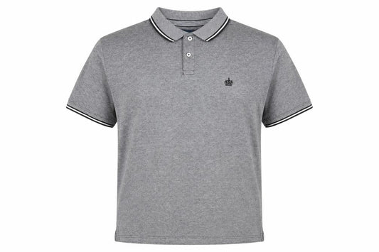 Fabric8 Men’s Grey Polo Shirt 2XL Short Sleeve