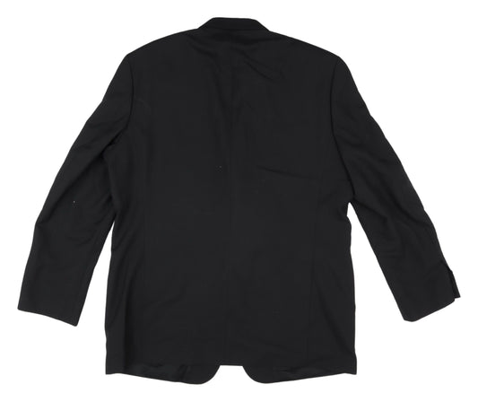 Scott & Taylor Men's Black Blazer, L - Classic Style