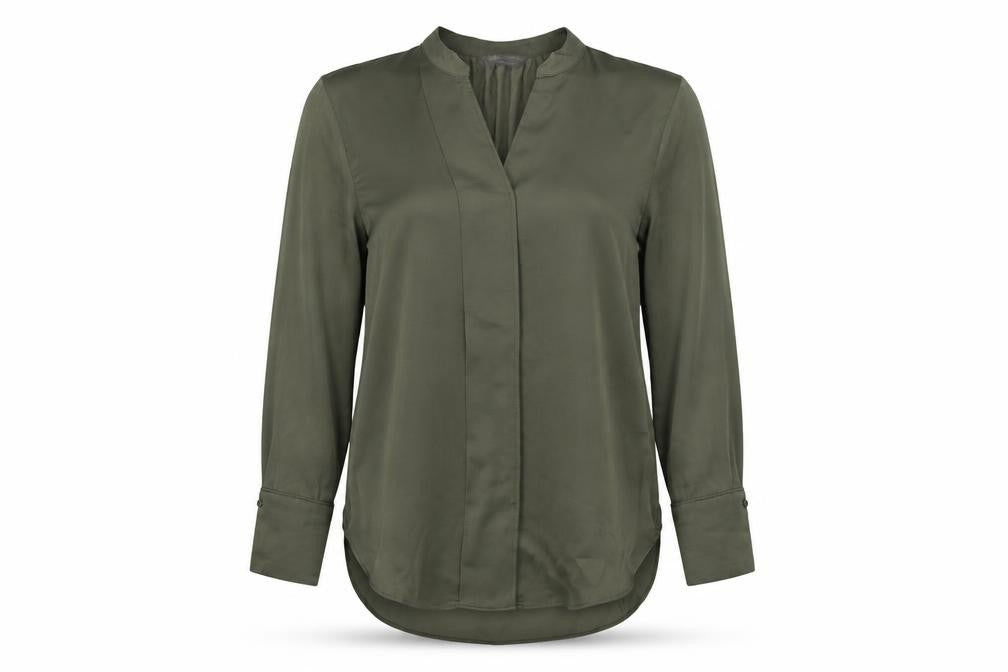 Marks and Spencer Women's Green Blouse Size 6