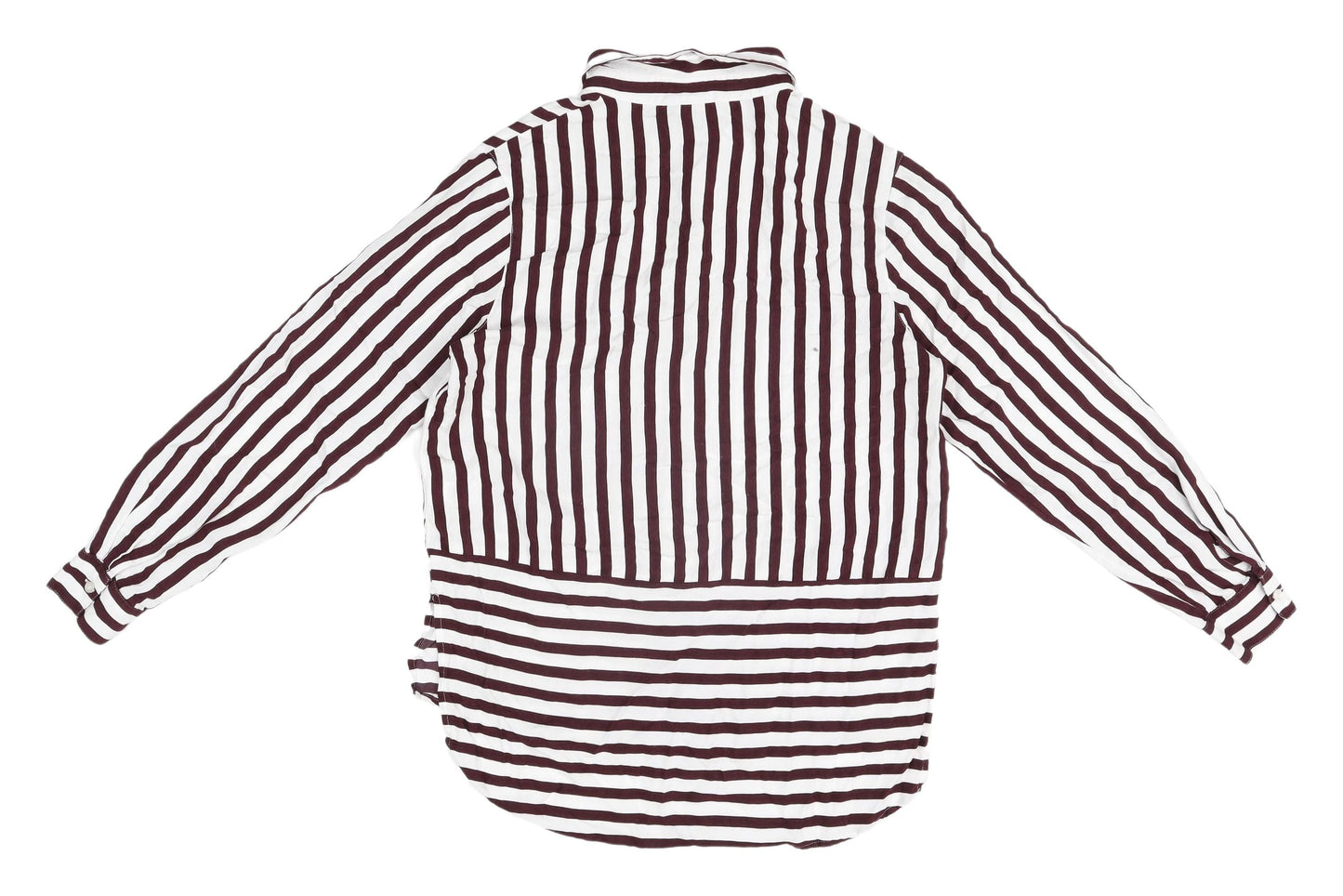 Next Women's Multicoloured Striped Button-Up Shirt
