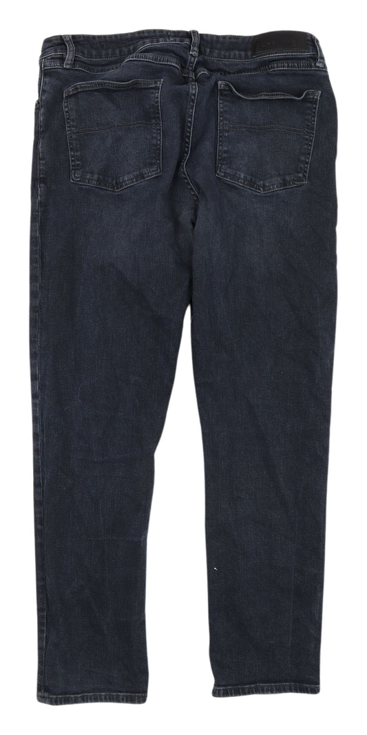 A-FRAME Women's Black Straight Jeans Size 12