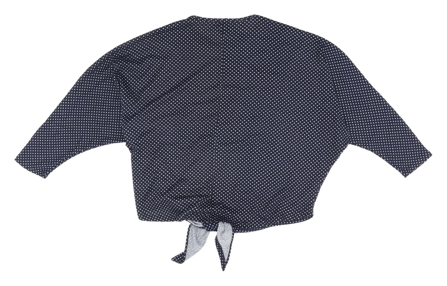 Blue Vanilla Women's Polka Dot Pullover Jumper M