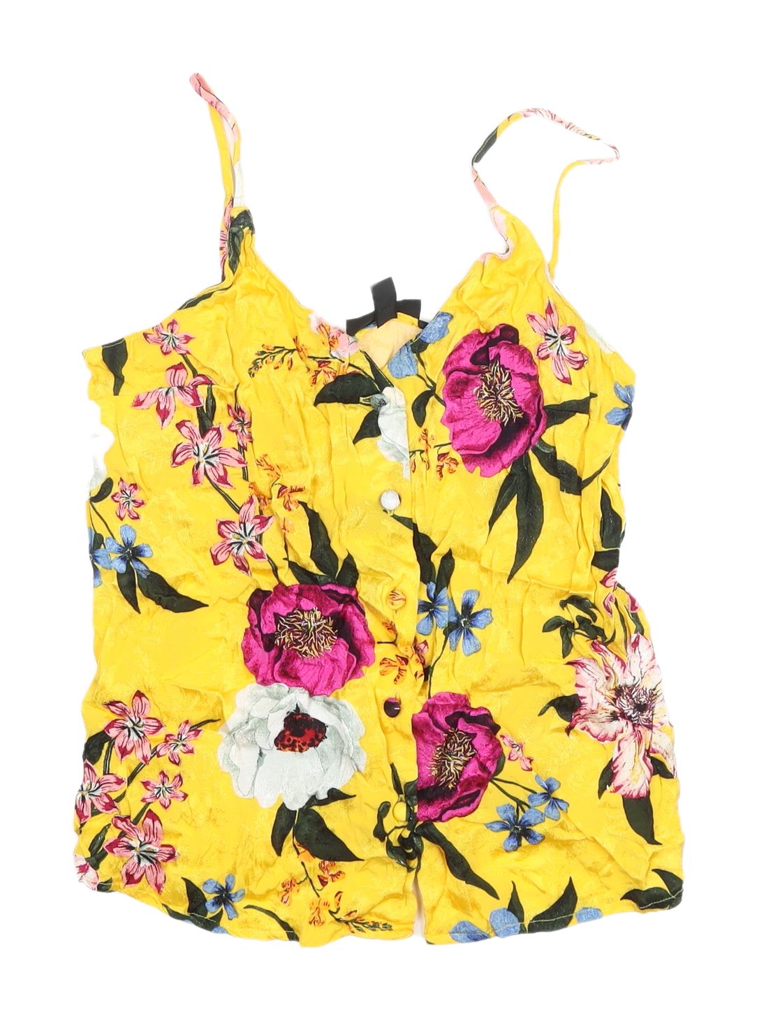 Topshop Women's Floral Camisole Tank UK 6