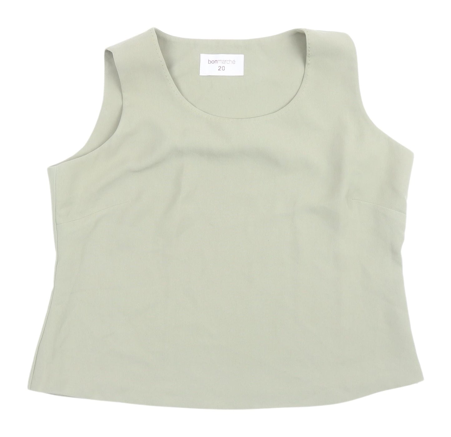 Bonmarché Women's Green Tank Top Size 20, Polyester