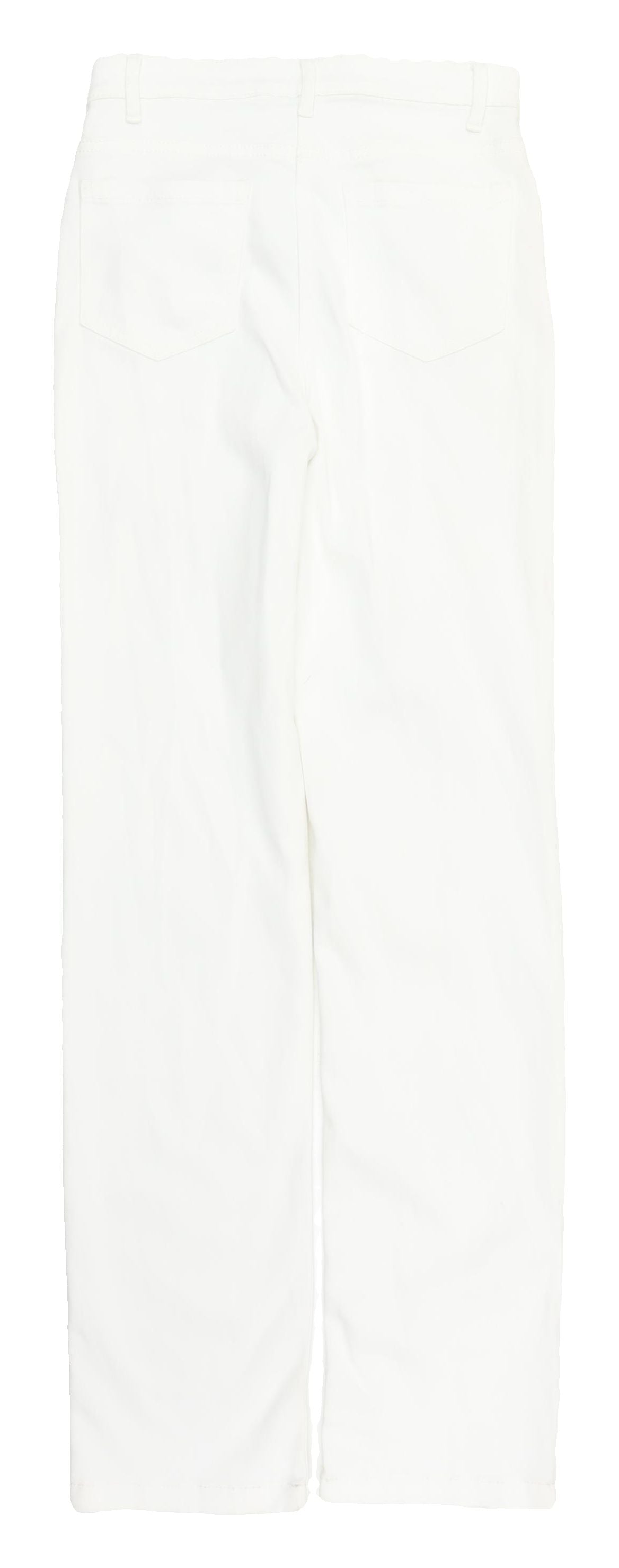 Marks and Spencer Women's White Straight Jeans, Size 8