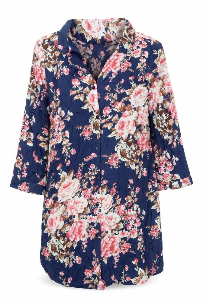 Womens UK Size M VERO MODA Multicoloured Viscose Button-Up
