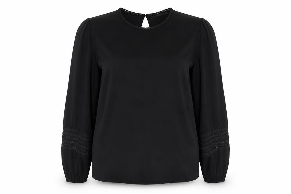 Marks and Spencer Black Blouse Women UK 18