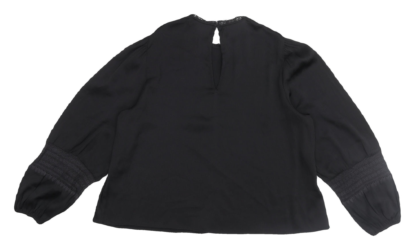Marks and Spencer Black Blouse Women UK 18