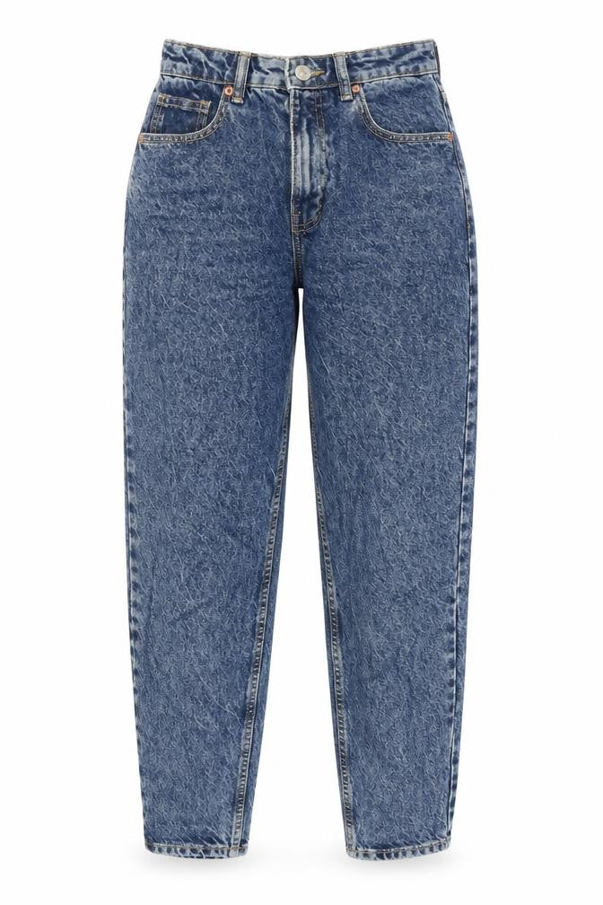 Zara Women's Blue Denim Jeans - Size 6