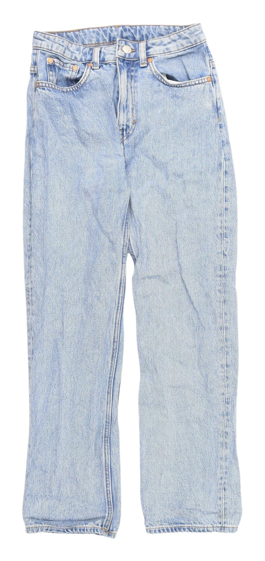 Weekday Women's Light Blue Straight Jeans