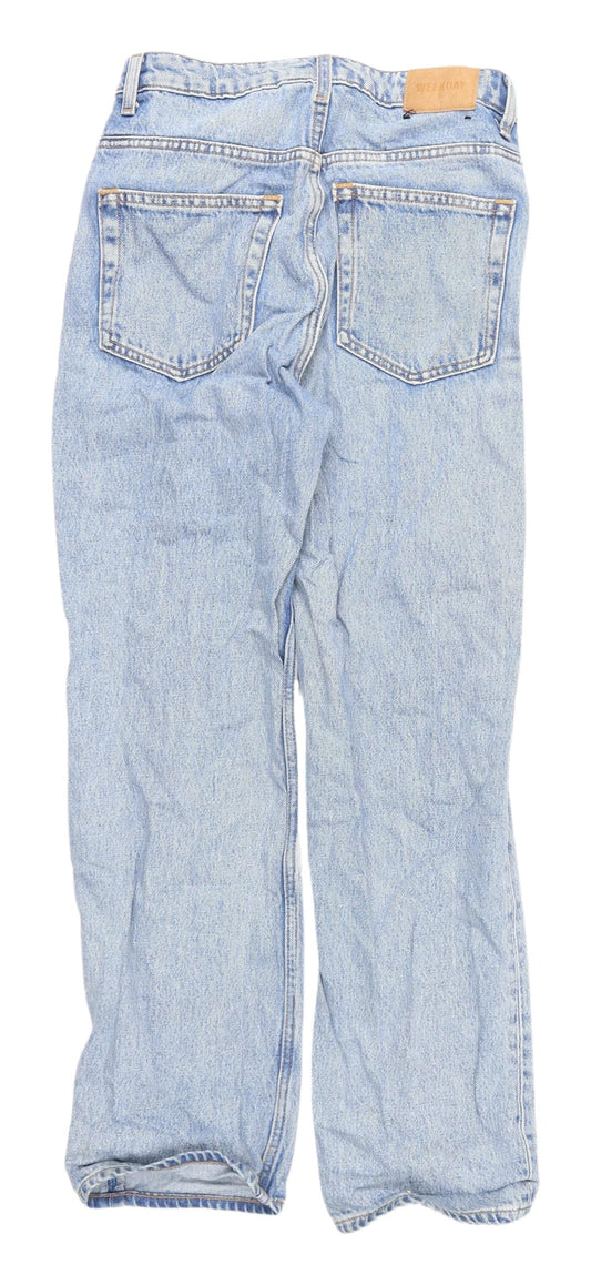 Weekday Women's Light Blue Straight Jeans