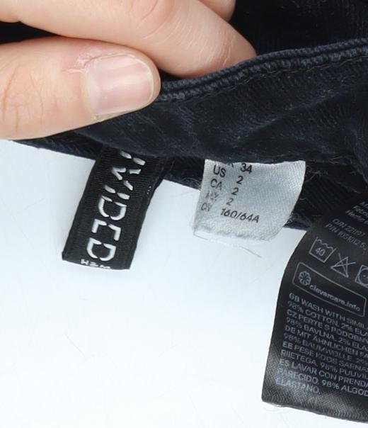 Divided Women's Black Mom Jeans Size 6 Relaxed Fit