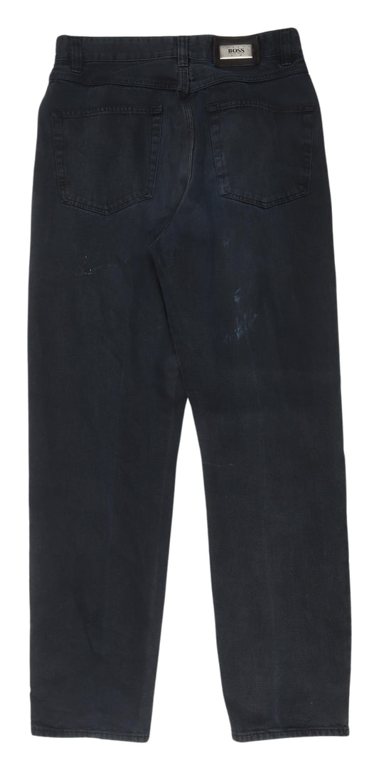 Hugo Boss Men's Black Denim Jeans 31W 32L