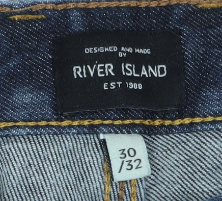 River Island Blue Men's Slim Denim Jeans M