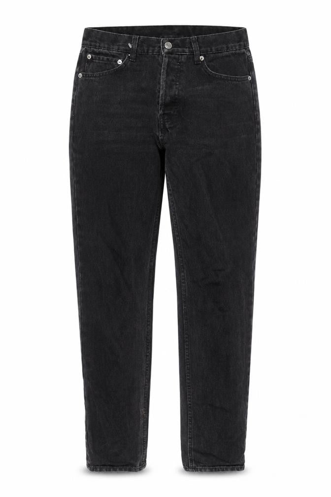 Weekday Womens Black Tapered Jeans for L
