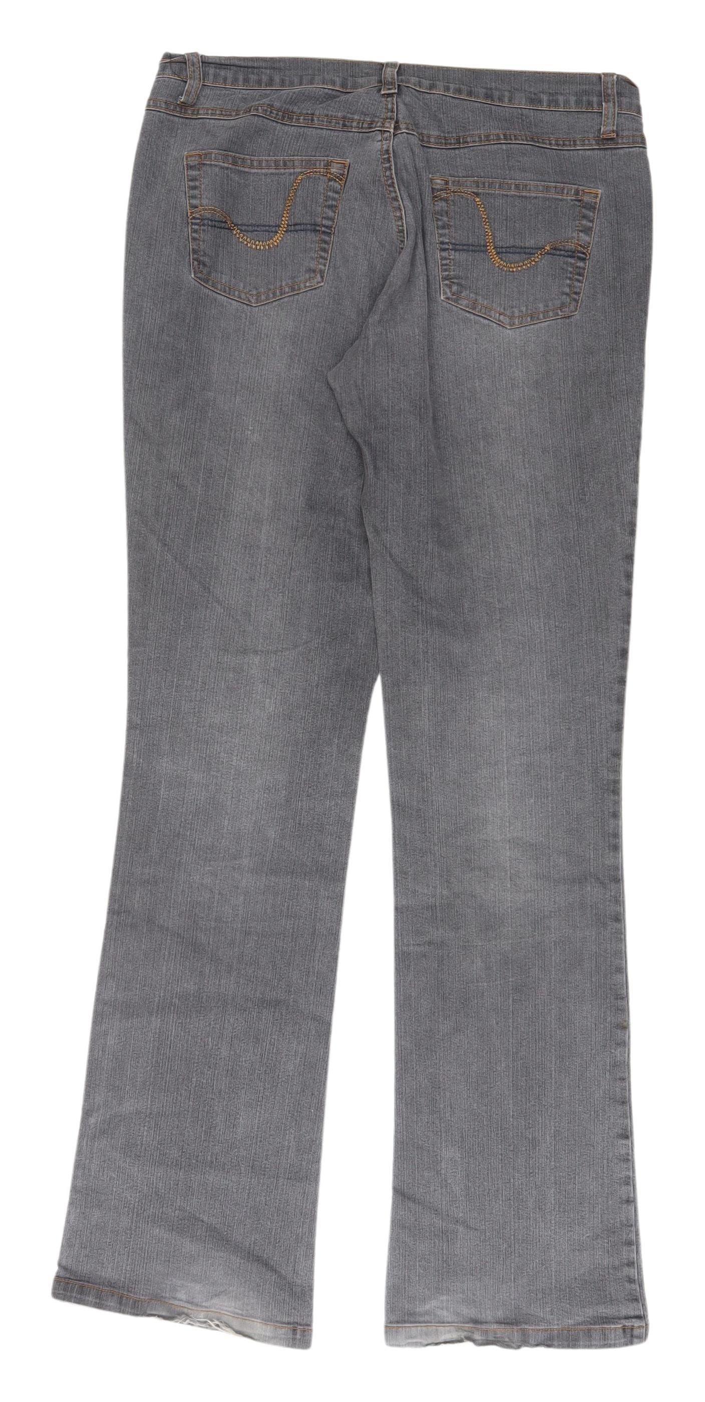 No Angels Grey Bootcut Jeans Women's Size 12