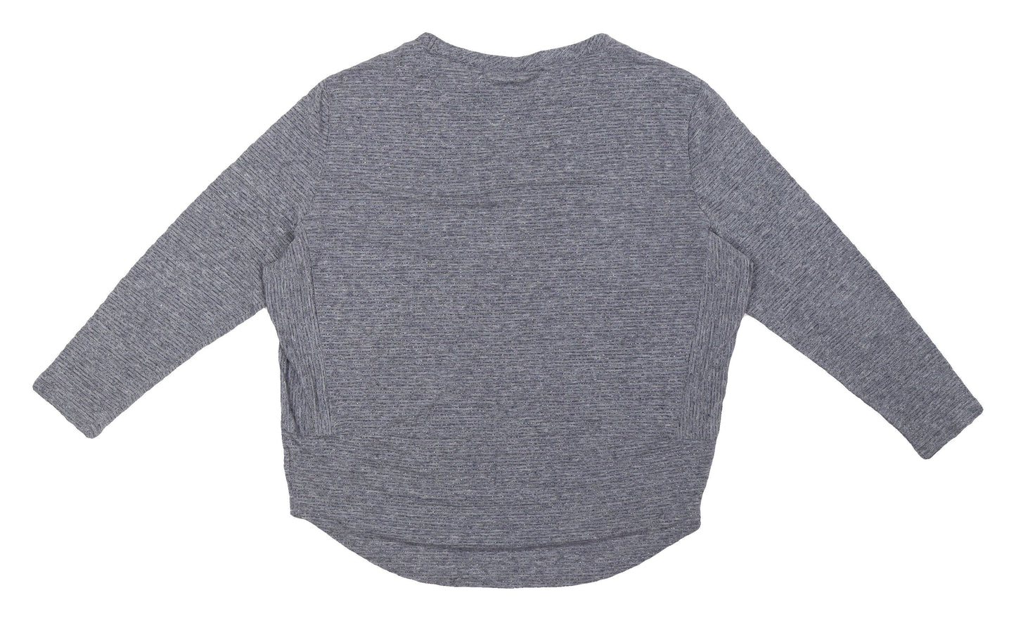 Next Women's Grey Long Sleeve Top Size 14