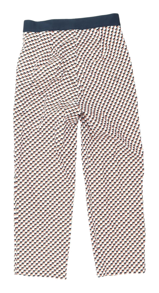 Marks and Spencer Women’s Cropped Geometric Trousers