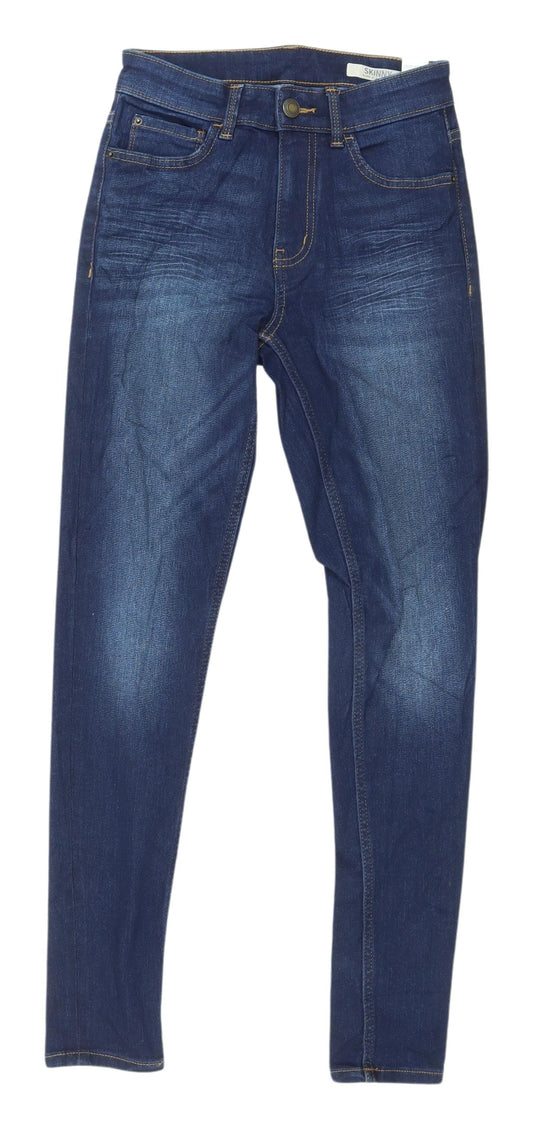 Marks & Spencer Women's Blue Skinny Jeans Size 6