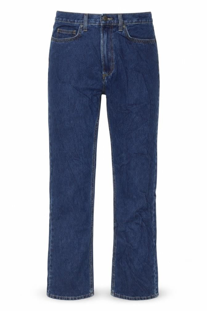 Marks and Spencer Men's Blue Straight Jeans, Size 32
