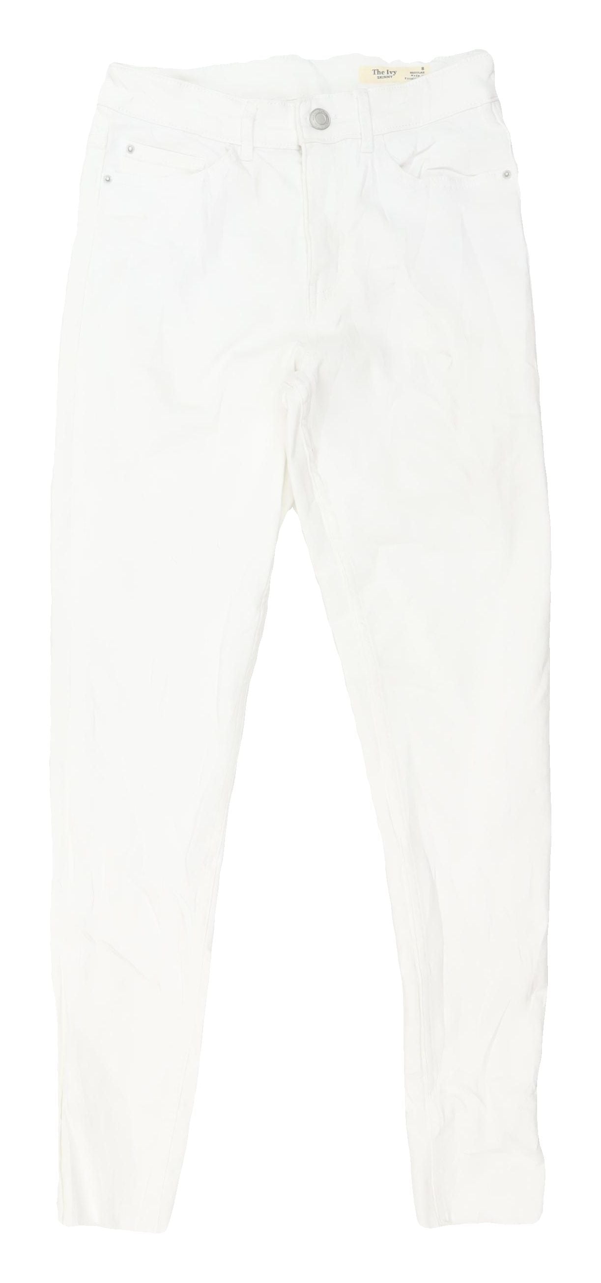 Marks and Spencer Women's White Skinny Jeans Size 8