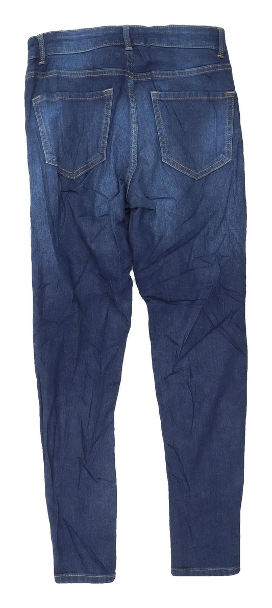 Marks and Spencer Women's Blue Skinny Jeans Size 8