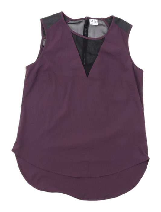 Vero Moda Women's Purple Sleeveless Blouse S
