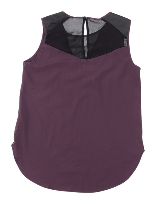 Vero Moda Women's Purple Sleeveless Blouse S