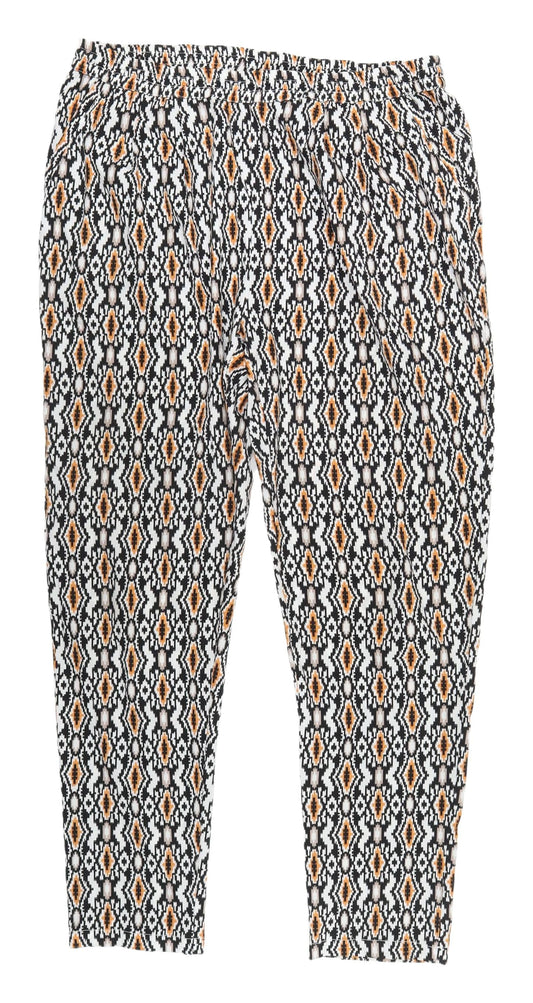 Natura Women's XL Geometric Jogger Trousers
