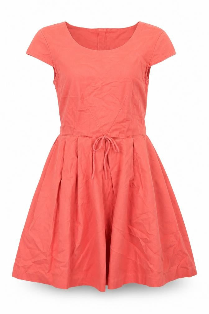 Front view of Twenty8Twelve Red Fit & Flare Dress -, size 12
