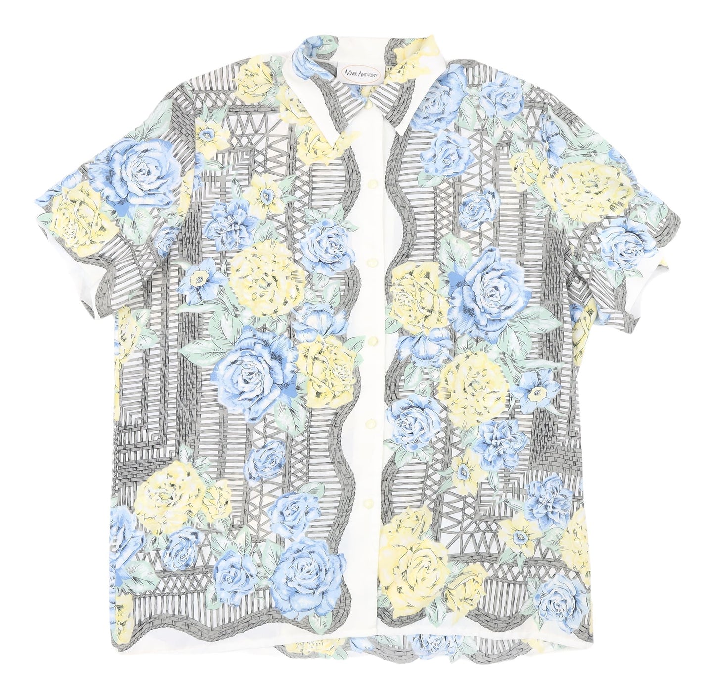 Mark Anthony Men's Multicoloured Floral Shirt 16