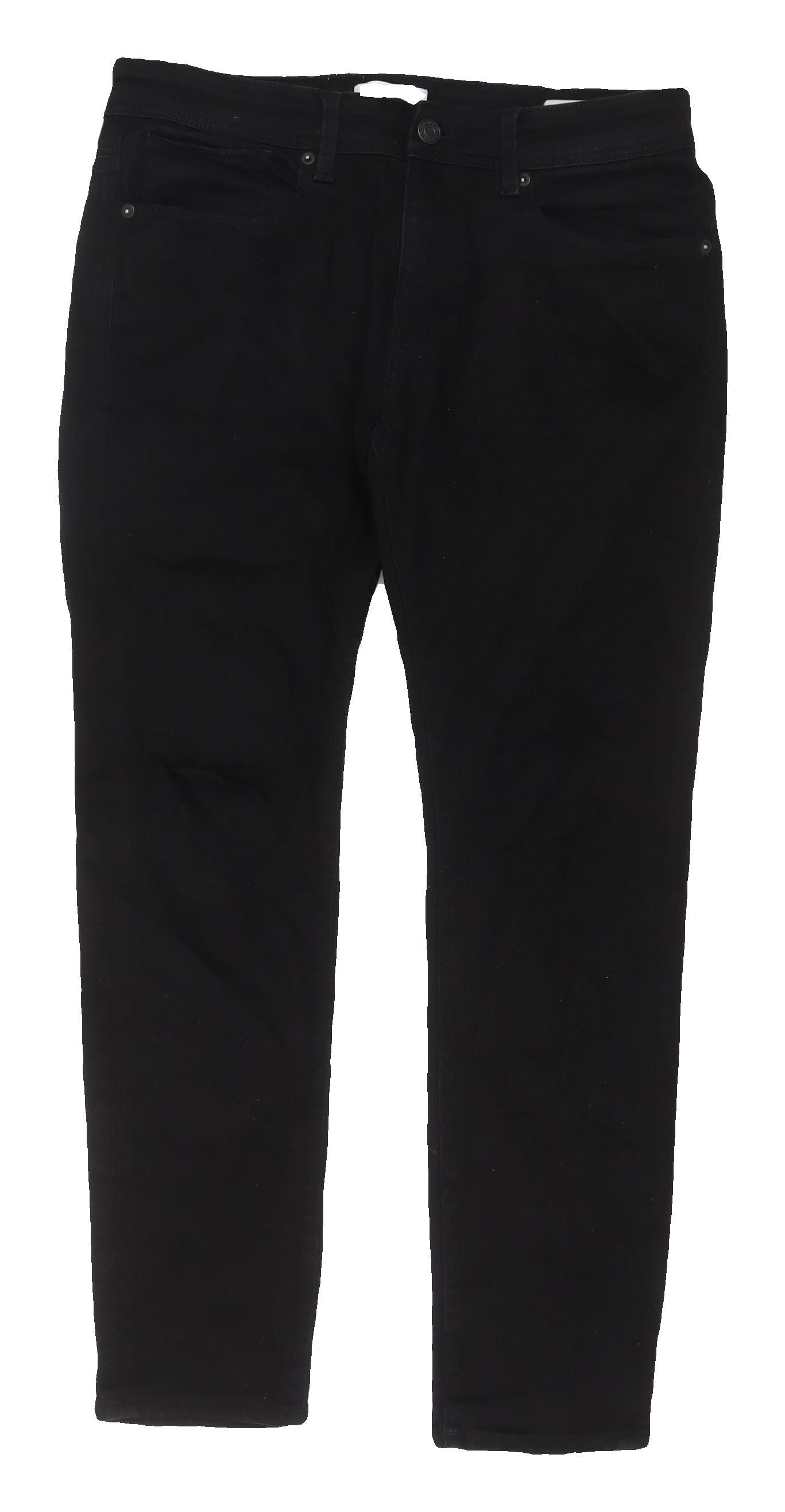 Selected Homme Black Slim Straight Men's Jeans Size 33