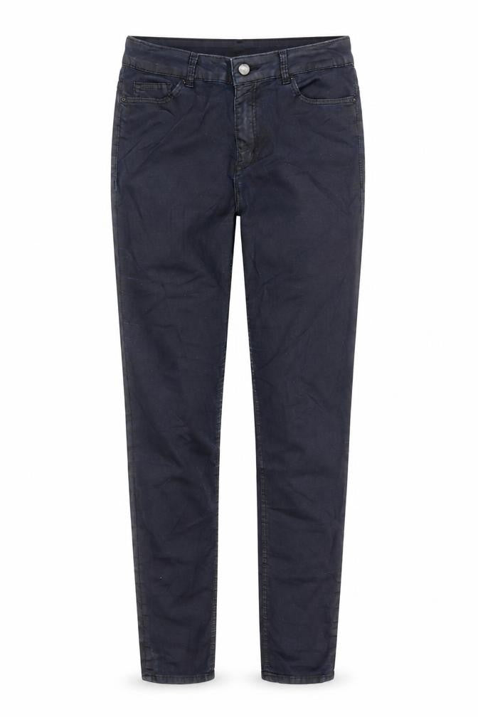 Divided by H&M Womens Blue Cotton Straight Jeans Size 12 L29 in Regular Zip - Pockets