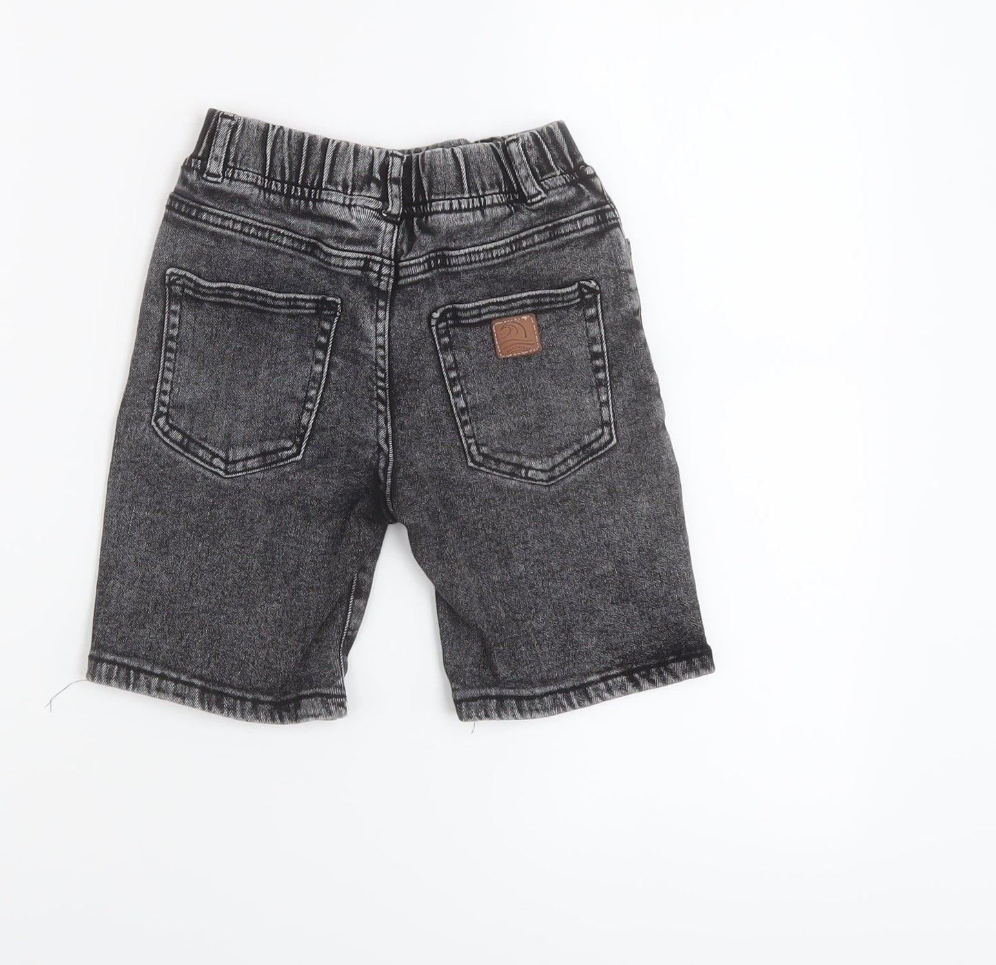 Zara Boys Grey Cotton Bermuda Shorts Size 6 Years Regular