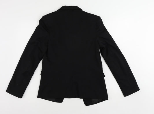 Oasis Womens Black Jacket Blazer Size 10 - Open